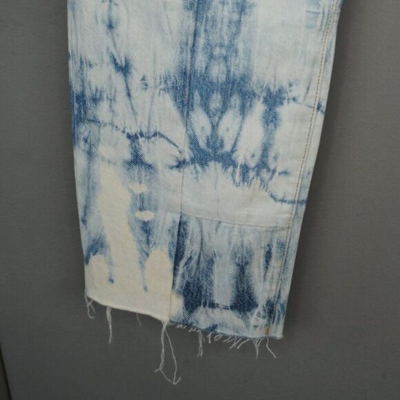 New Frame Le Original Bleached High Waist Straight Leg Jeans in Fresco size 26 - Picture 8 of 15